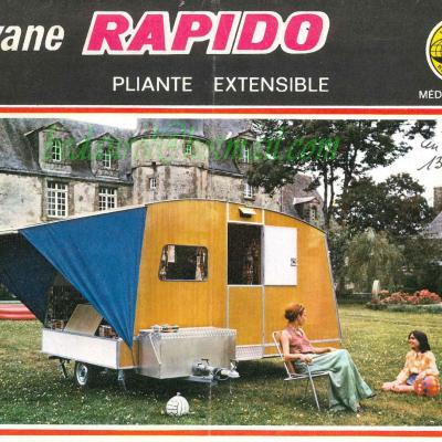 Revue caravane rapido 1971 1m 1